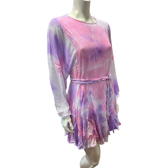 VICI Small Boho Fairy Tie-Dye Cotton Summer Dress - Picture 14 of 14